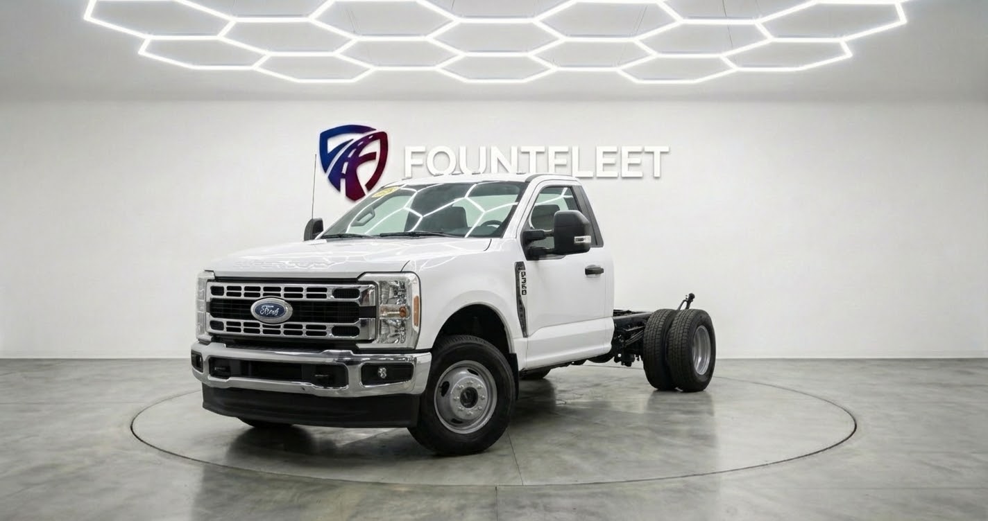 Ford F-350 chassis cab DRW work truck
