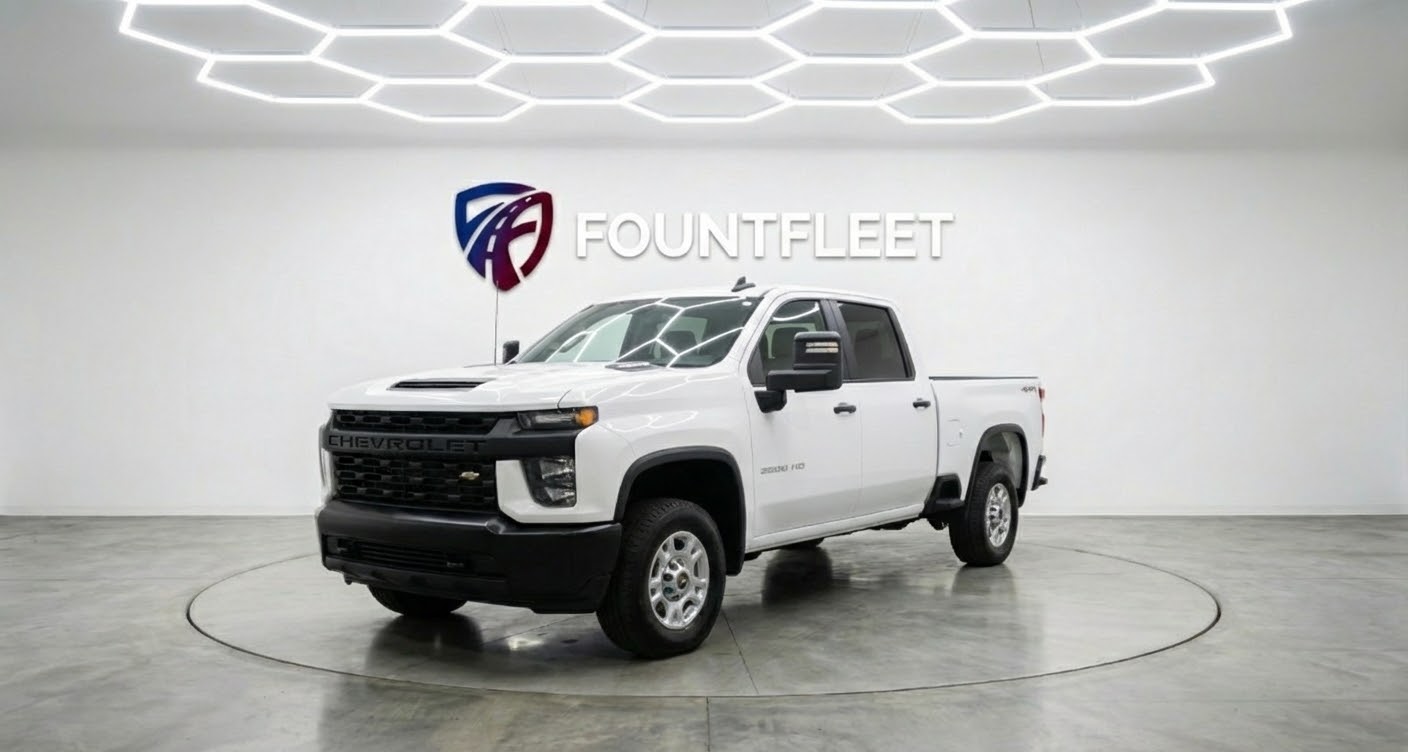 Chevy Silverado 3500HD SRW crew cab pickup work truck
