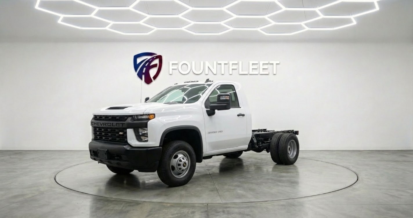 Chevy Silverado 3500HD regular cab chassis cab work truck