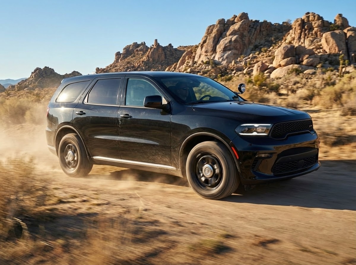 2026 Dodge Durango Pursuit police SUV ready for upfit