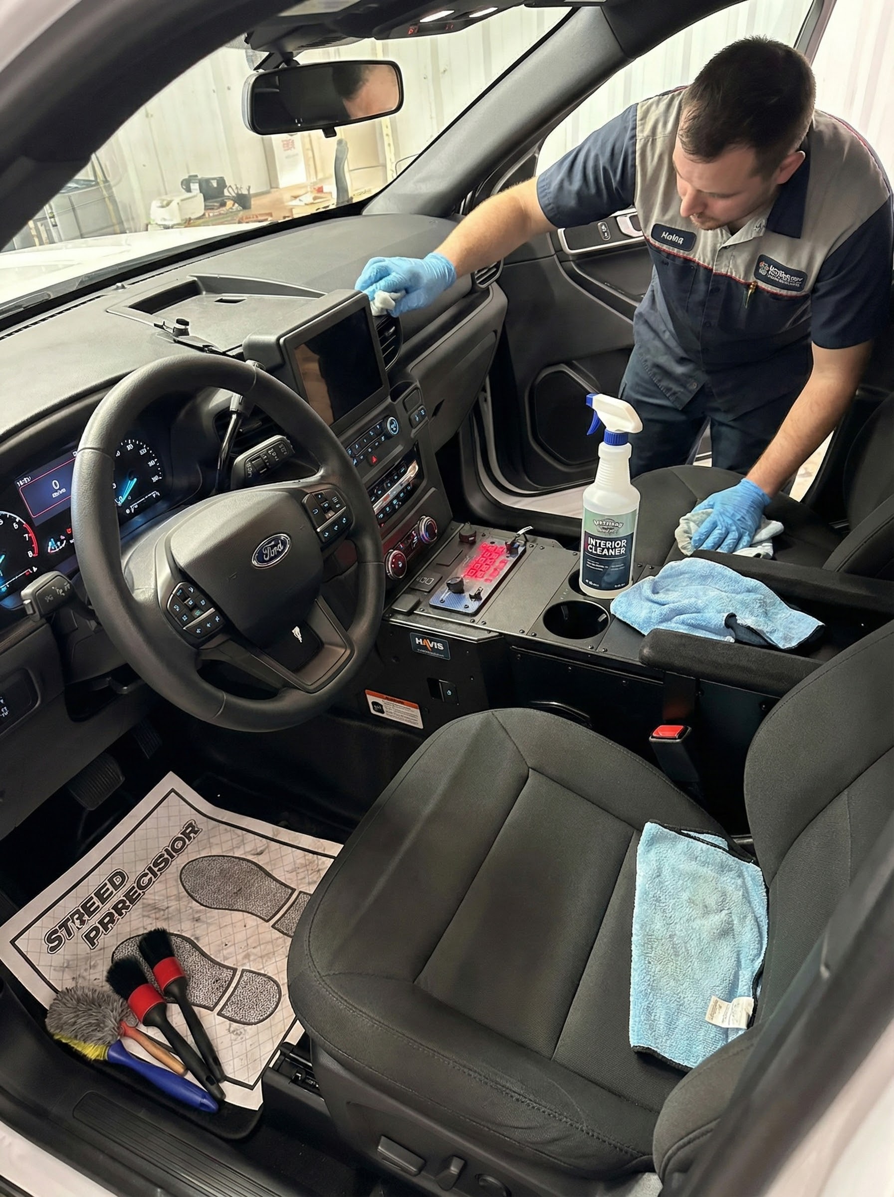 Police Vehicle Final Detailing