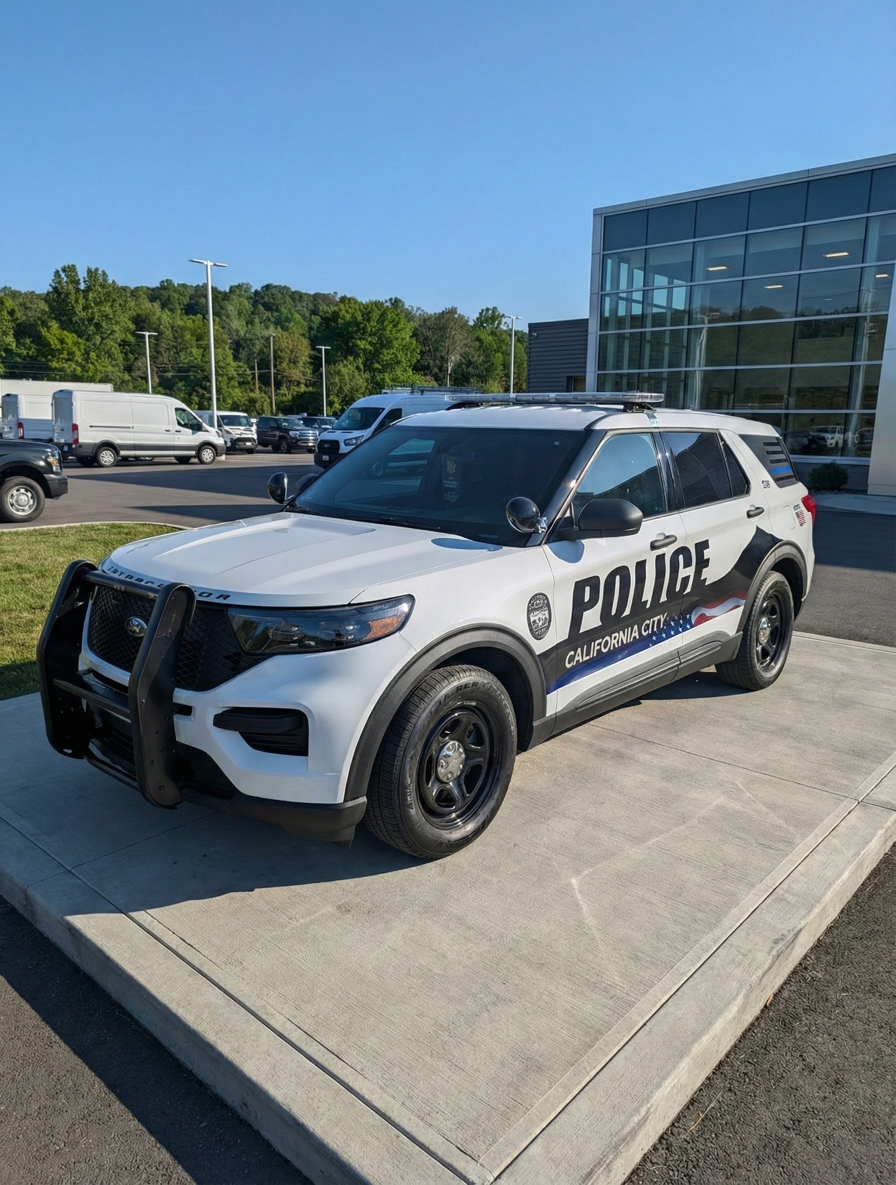 2027 Ford Explorer Police Interceptor Utility ready for upfit